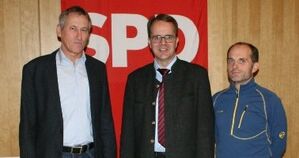 Markus Rinderspacher mit Karlheinz Maß und Hubert Wittmann